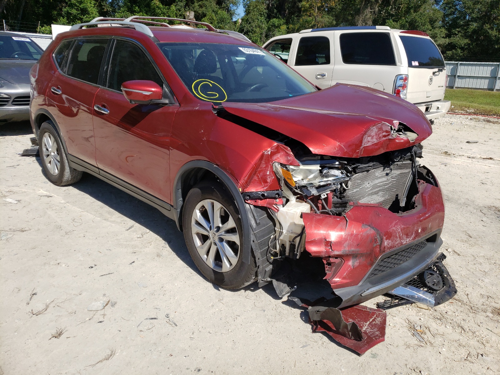 Photo 1 from auction – 2014 NISSAN ROGUE S with VIN 5N1AT2ML5EC812830