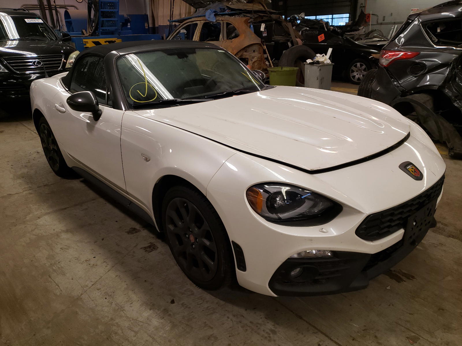 FIAT 124 SPIDER 2019 with VIN JC1NFAEK2K0141740 - Photo from auction