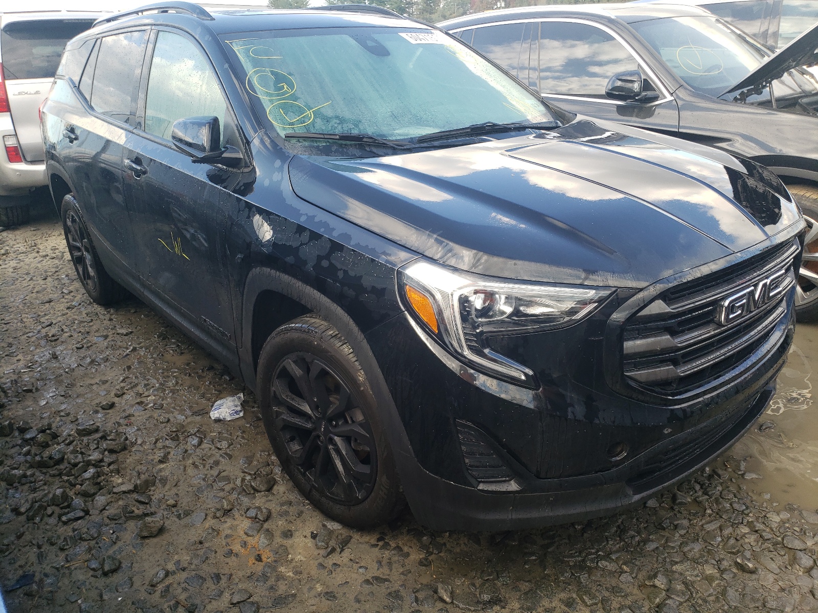 GMC TERRAIN SL 2020 with VIN 3GKALTEV1LL208353 - Photo from auction