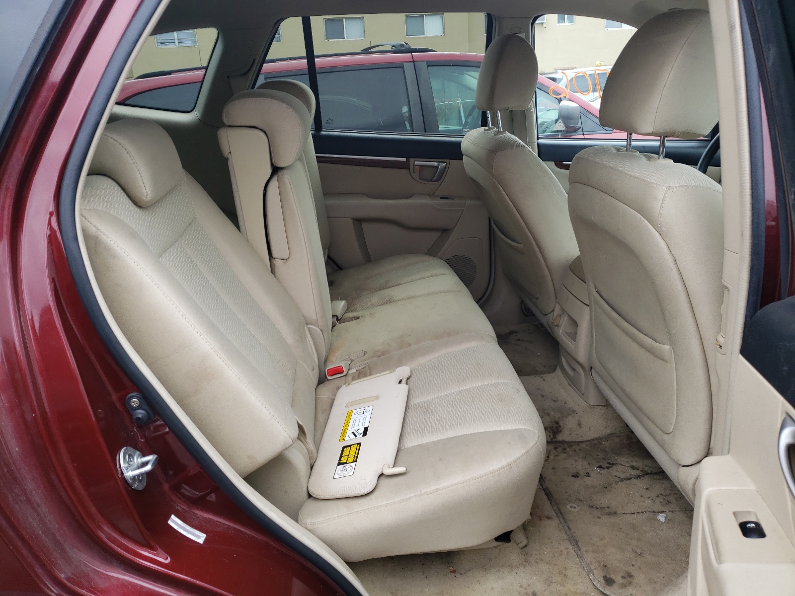 Photo 6 from auction – 2009 HYUNDAI SANTA FE G with VIN 5NMSG13D39H269437