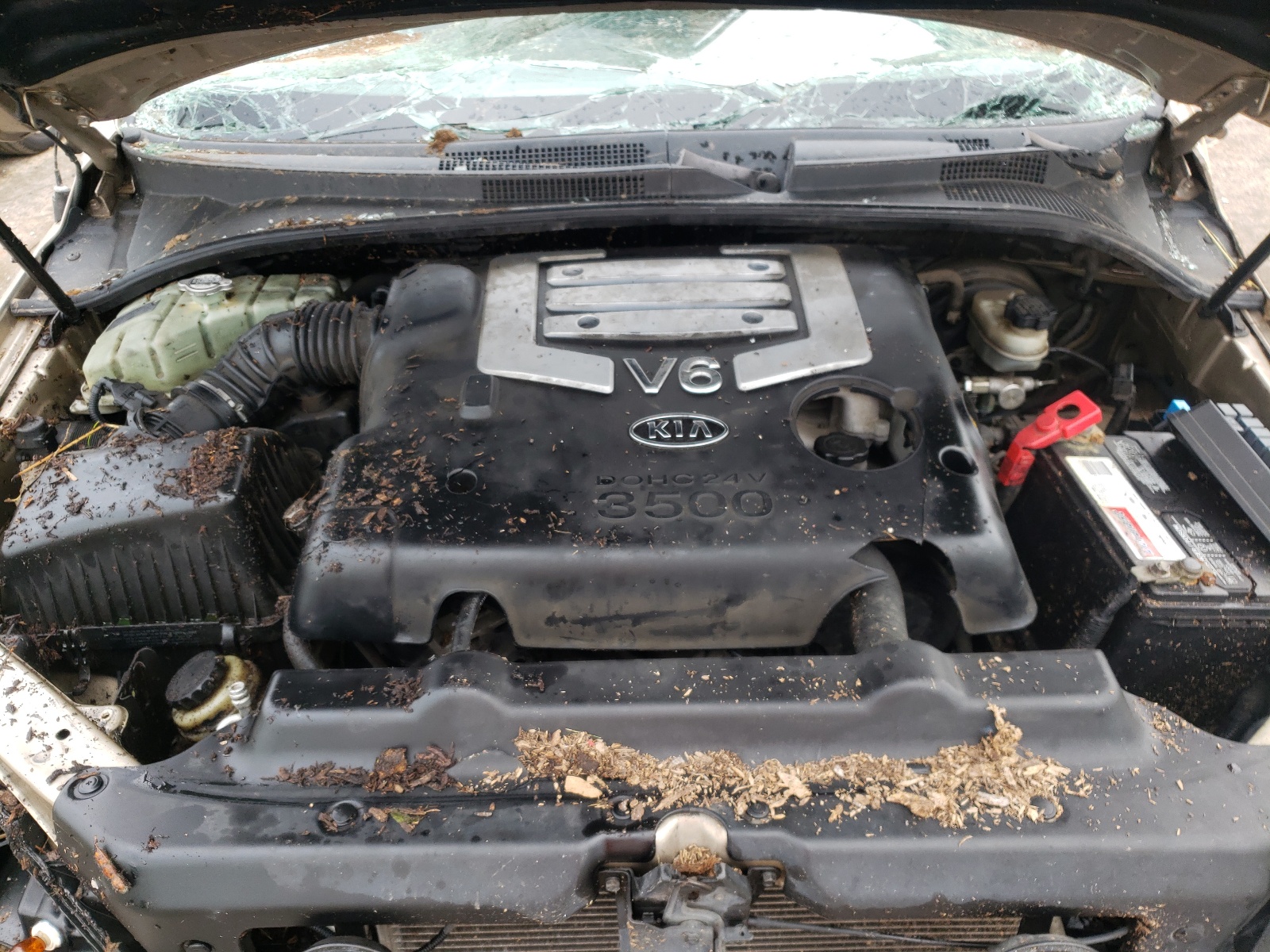 Photo 7 from auction – 2005 KIA SORENTO EX with VIN KNDJC733255426311