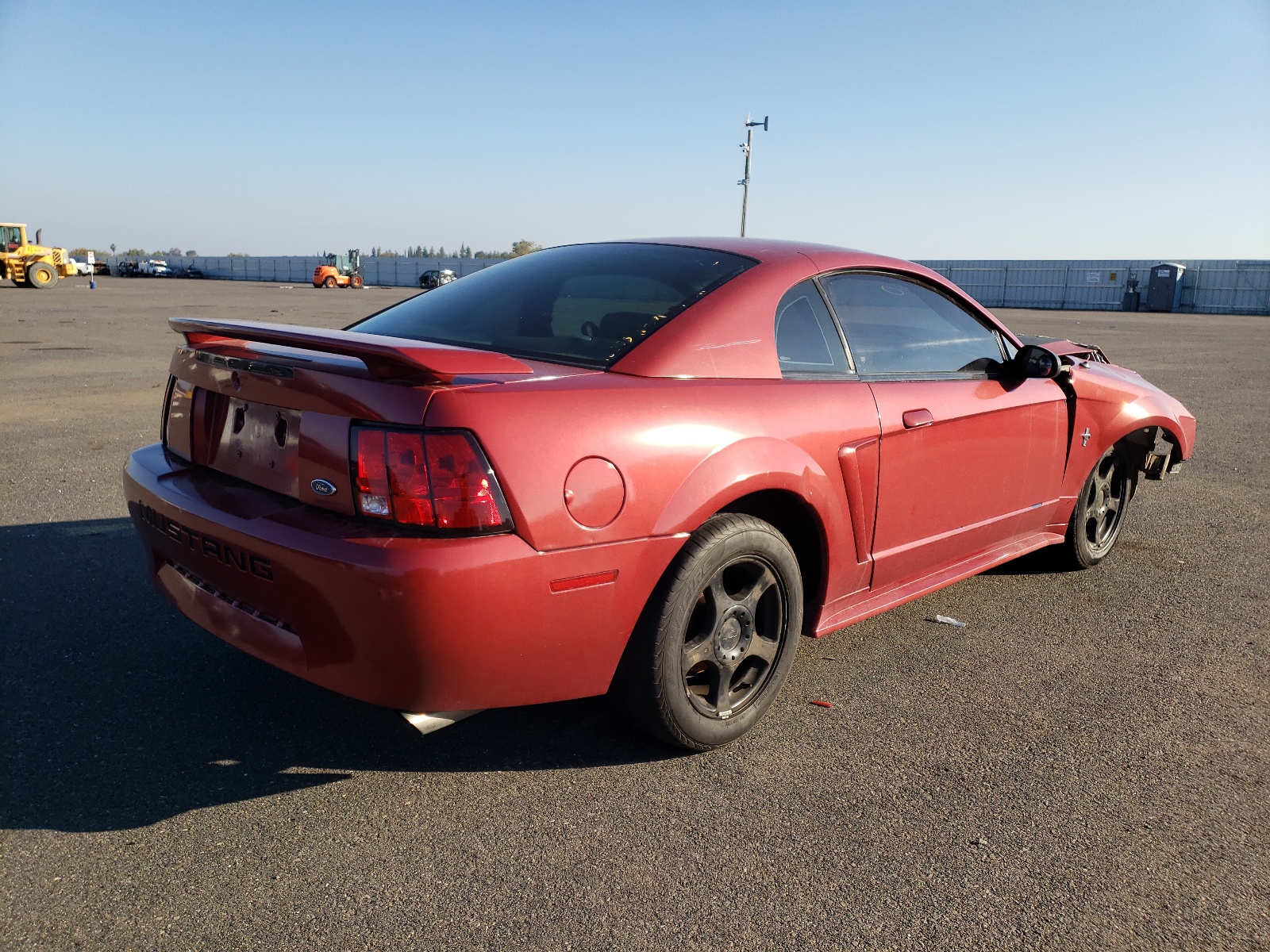 Photo 4 from auction – 2003 FORD MUSTANG with VIN 1FAFP40483F383242