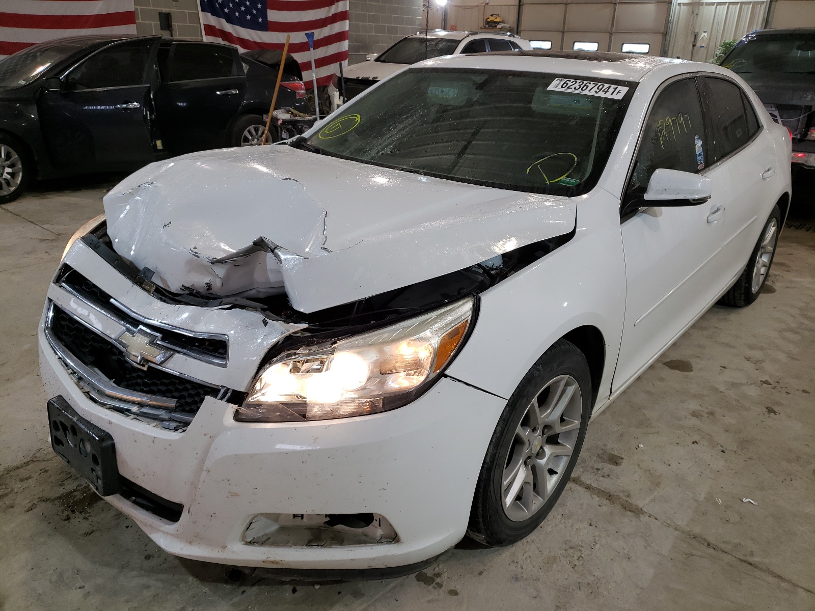 Photo 2 from auction – 2013 CHEVROLET MALIBU 1LT with VIN 1G11C5SA7DF344161