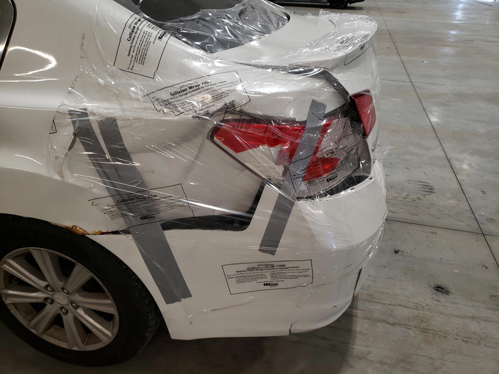 Photo 9 from auction – 2012 SUBARU LEGACY 2.5 with VIN 4S3BMCG6XC3016394