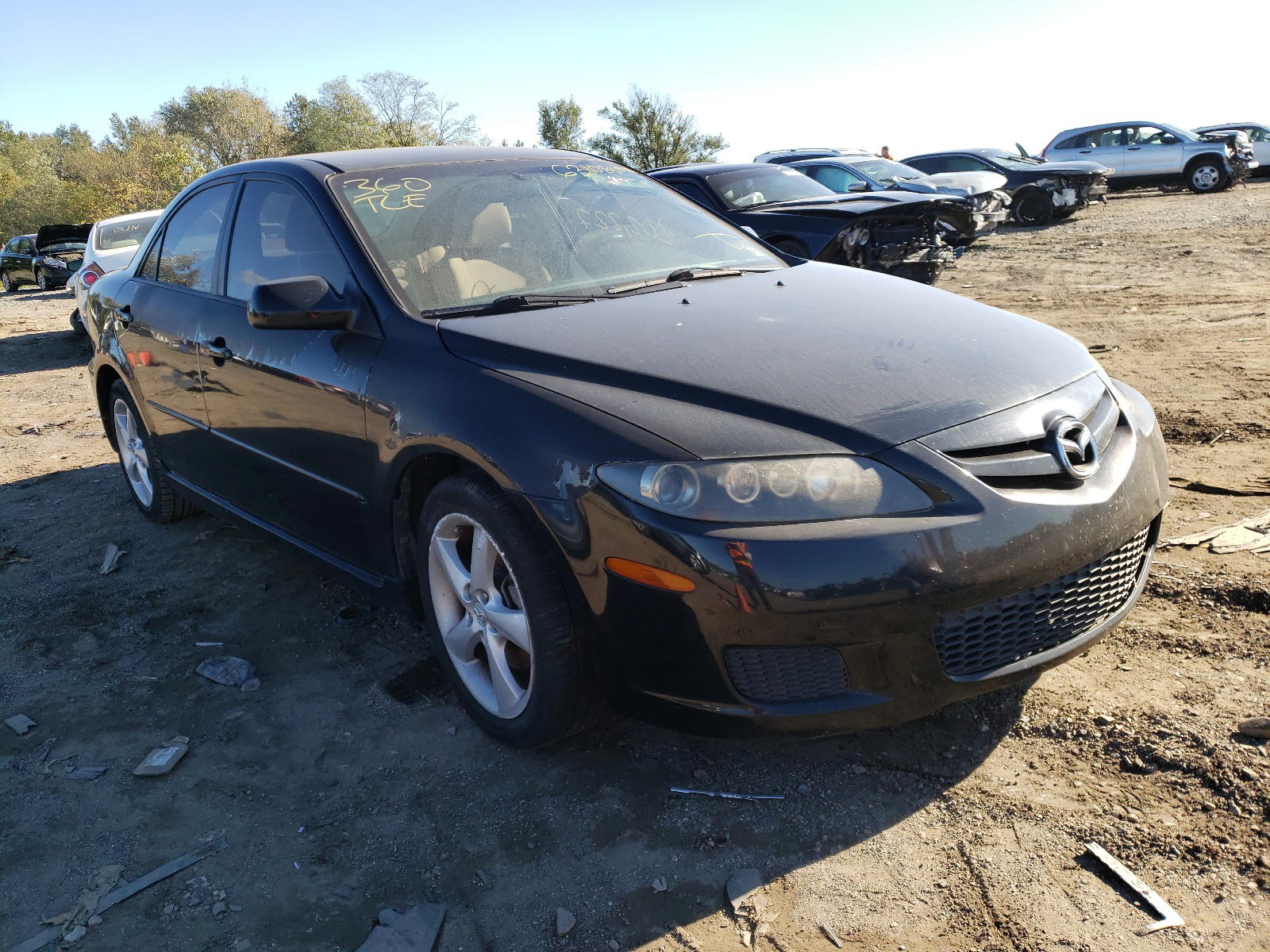 MAZDA 6 I 2008 with VIN 1YVHP80C385M11523 - Photo from auction
