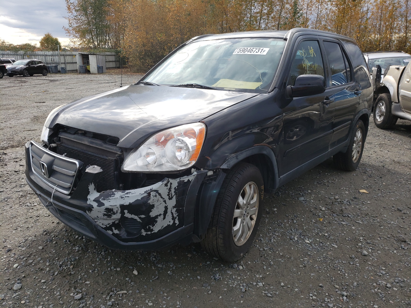 Photo 2 from auction – 2005 HONDA CR-V SE with VIN JHLRD789X5C805780