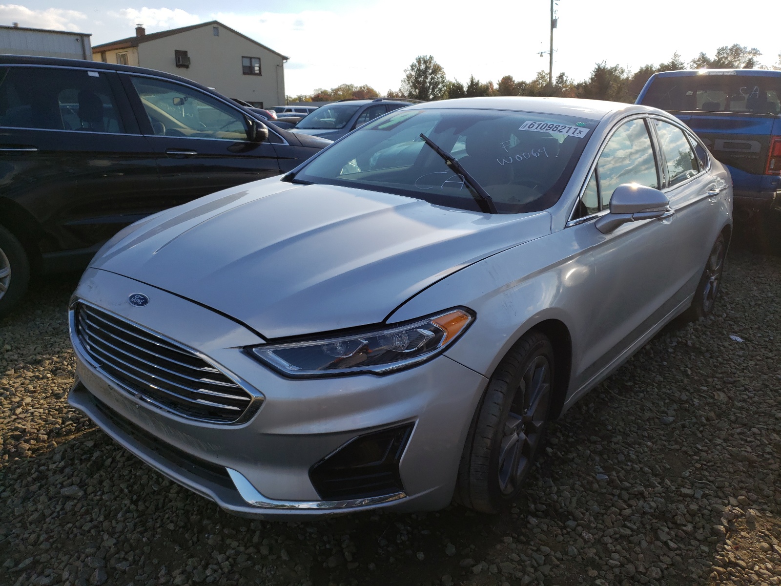 Photo 2 from auction – 2019 FORD FUSION SEL with VIN 3FA6P0CD8KR144554