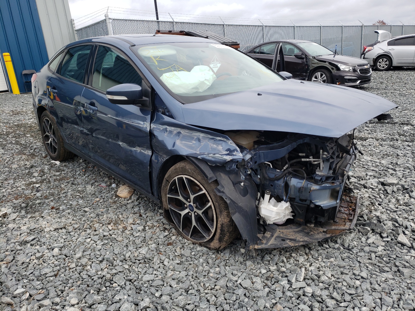 FORD FOCUS SEL 2018 with VIN 1FADP3H23JL305941 - Photo from auction