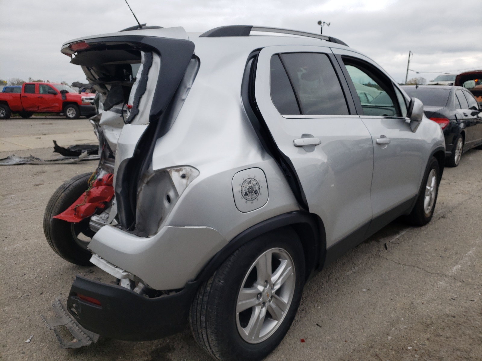 Photo 4 from auction – 2016 CHEVROLET TRAX 1LT with VIN KL7CJLSB9GB510658