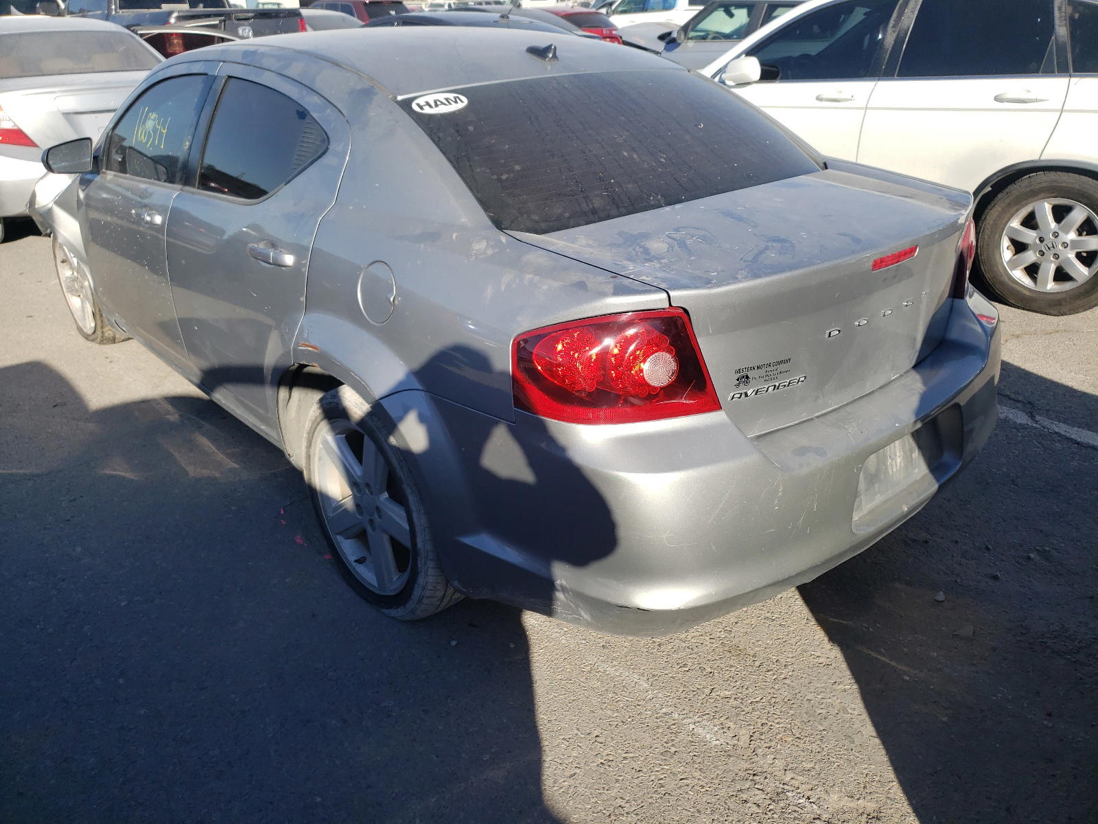 Photo 3 from auction – 2014 DODGE AVENGER SE with VIN 1C3CDZAB4EN110540