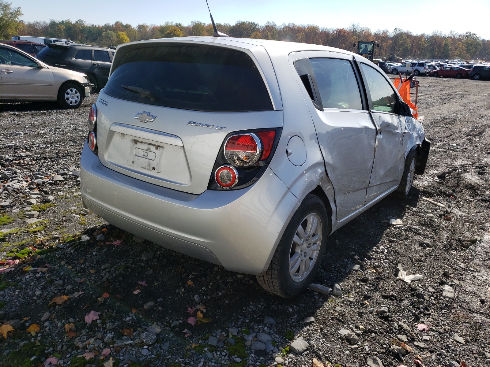 Photo 4 from auction – 2013 CHEVROLET SONIC LT with VIN 1G1JC6SH4D4102703