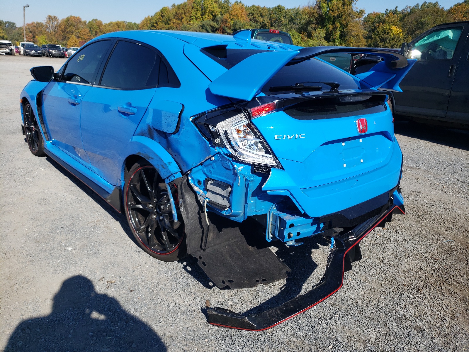 Photo 3 from auction – 2021 HONDA CIVIC TYPE with VIN SHHFK8G77MU200580