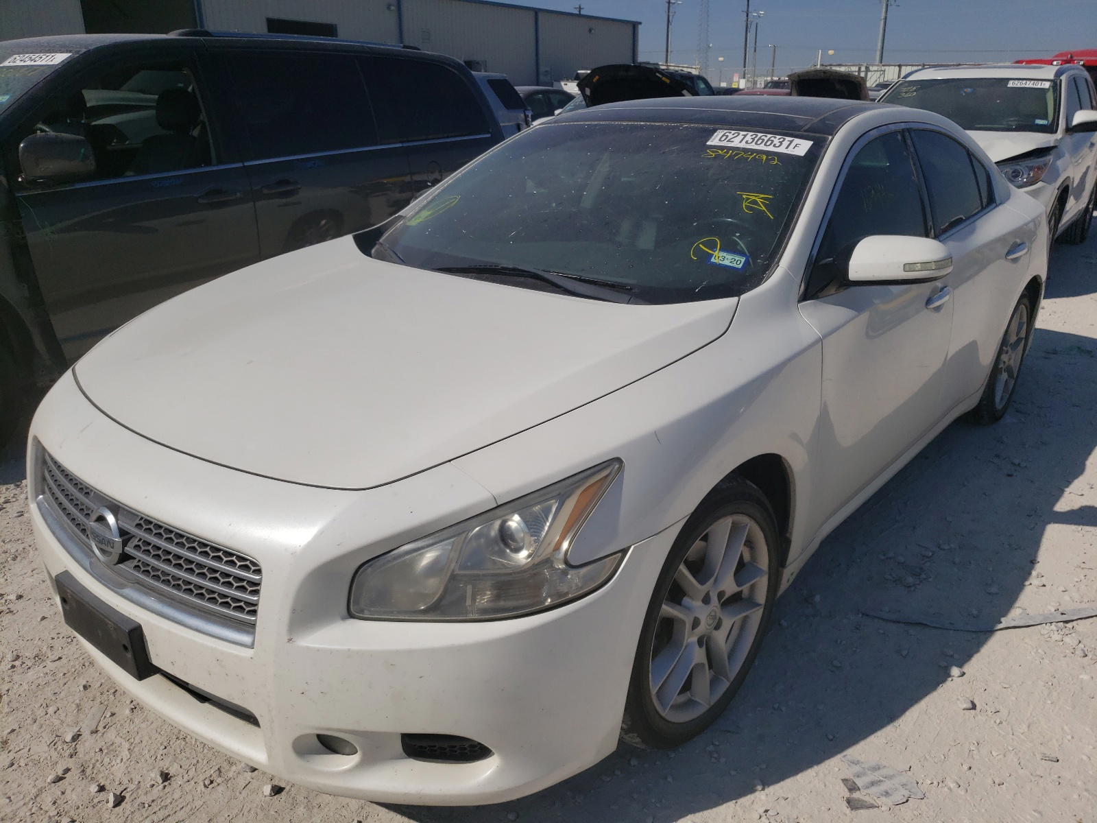 Photo 2 from auction – 2011 NISSAN MAXIMA S with VIN 1N4AA5AP4BC847492