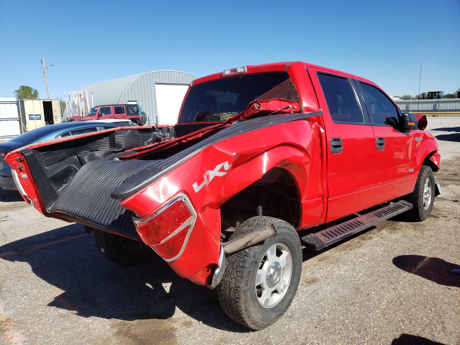 Photo 4 from auction – 2013 FORD F150 SUPER with VIN 1FTFW1ETXDFB04161