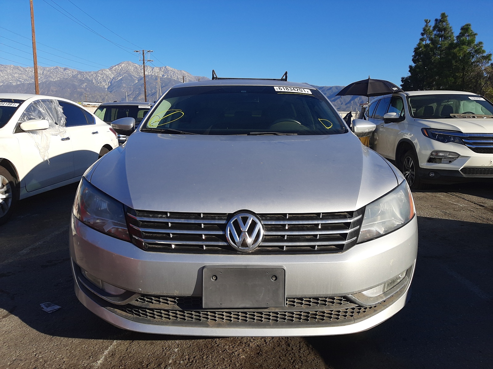 Photo 9 from auction – 2012 VOLKSWAGEN PASSAT SEL with VIN 1VWCN7A32CC040094