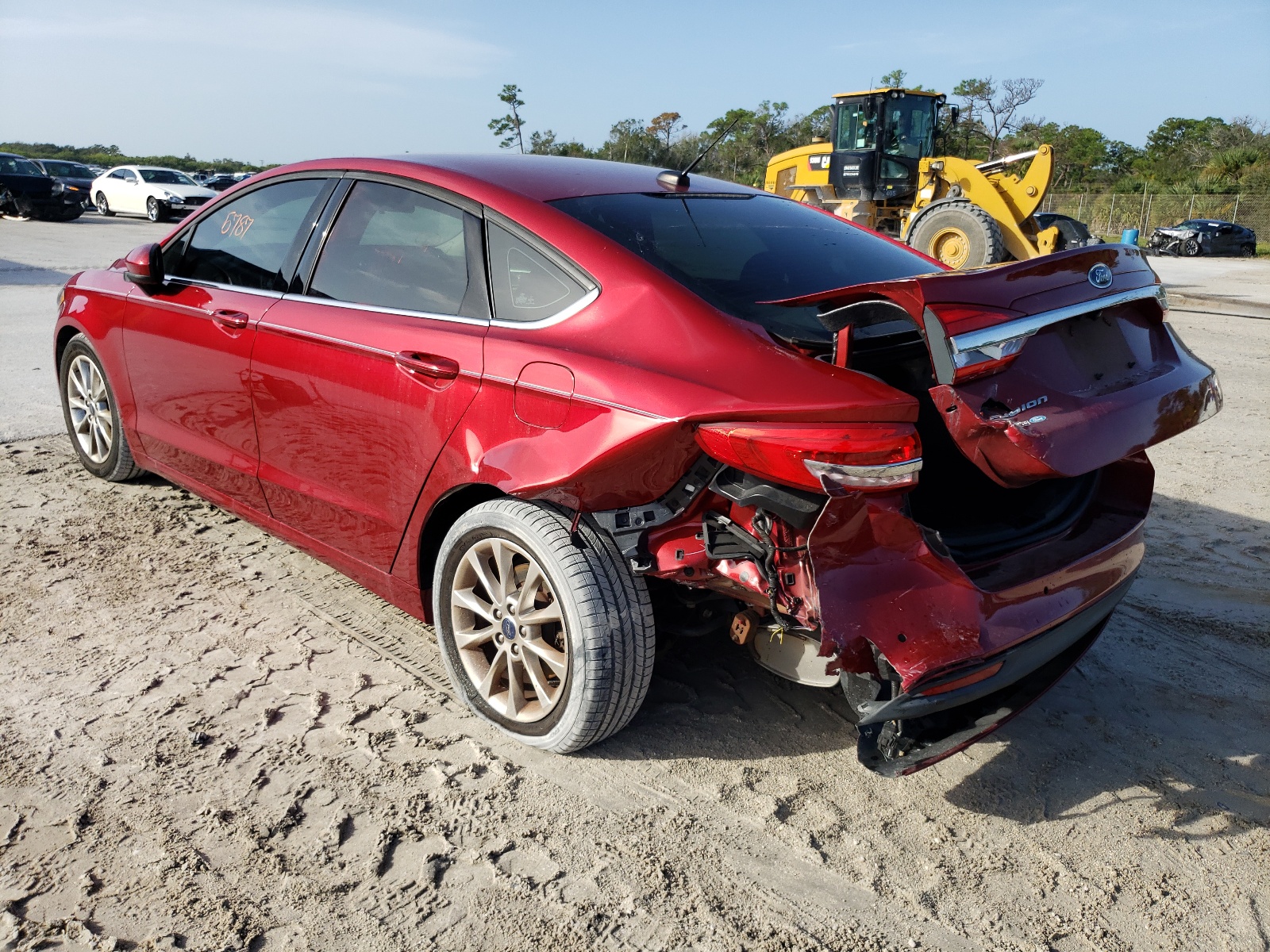 Photo 3 from auction – 2017 FORD FUSION SE with VIN 3FA6P0H71HR175589