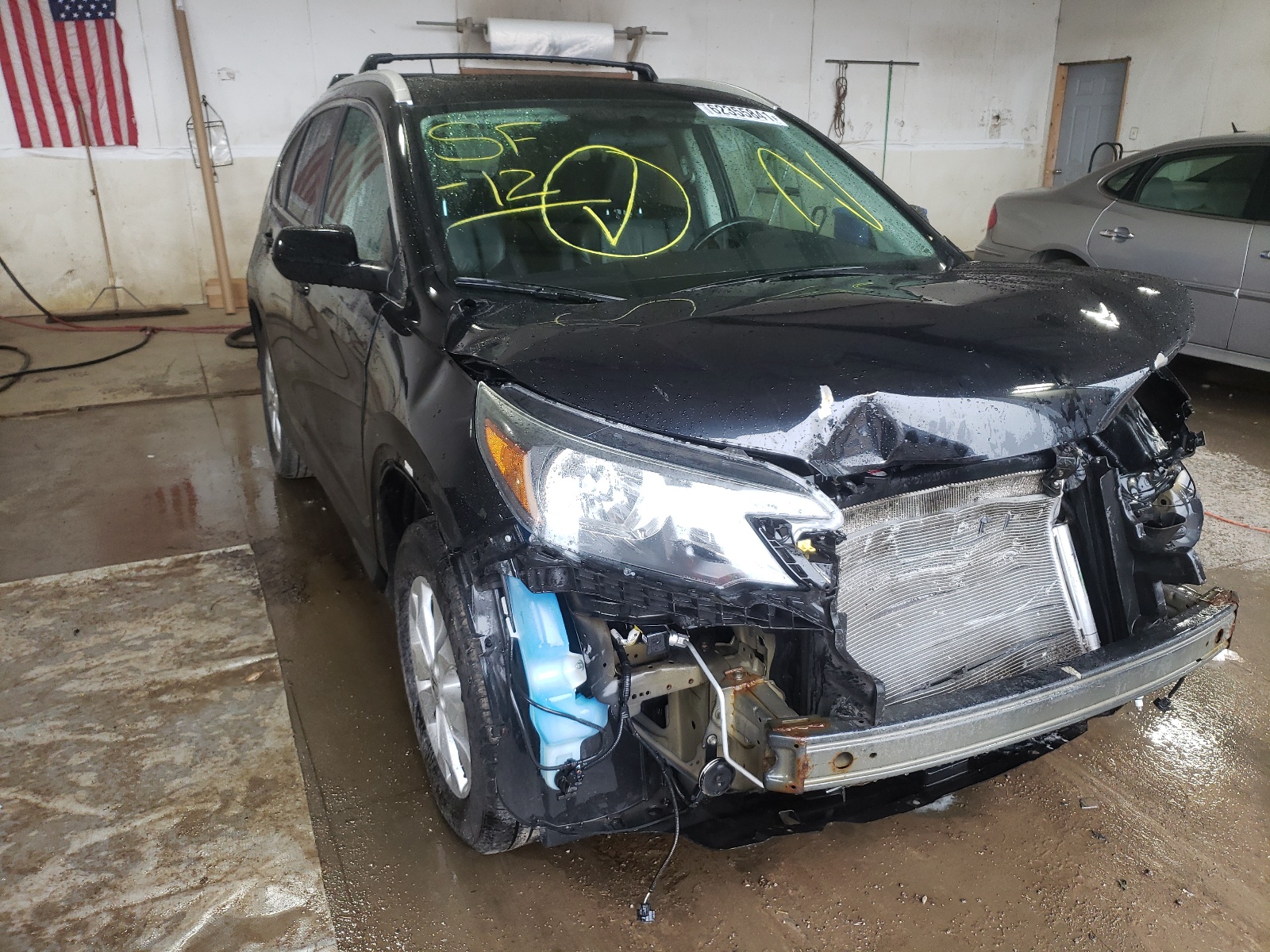 Photo 1 from auction – 2012 HONDA CR-V EXL with VIN 5J6RM4H76CL013627
