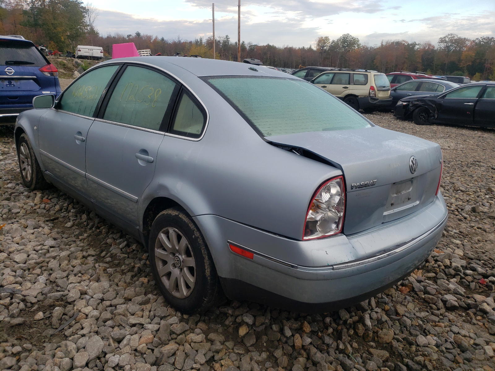 Photo 3 from auction – 2001 VOLKSWAGEN PASSAT GLS with VIN WVWPH63B01P142400