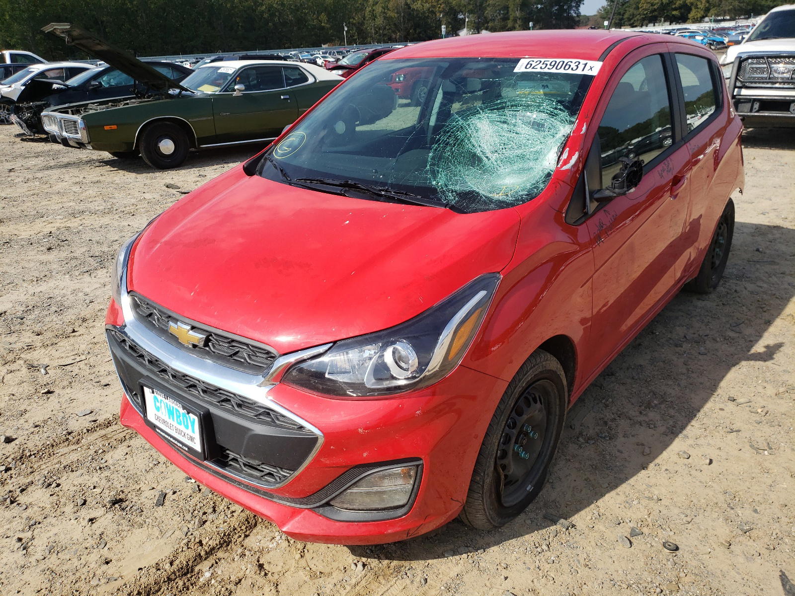 Photo 2 from auction – 2021 CHEVROLET SPARK LS with VIN KL8CB6SA0MC738250