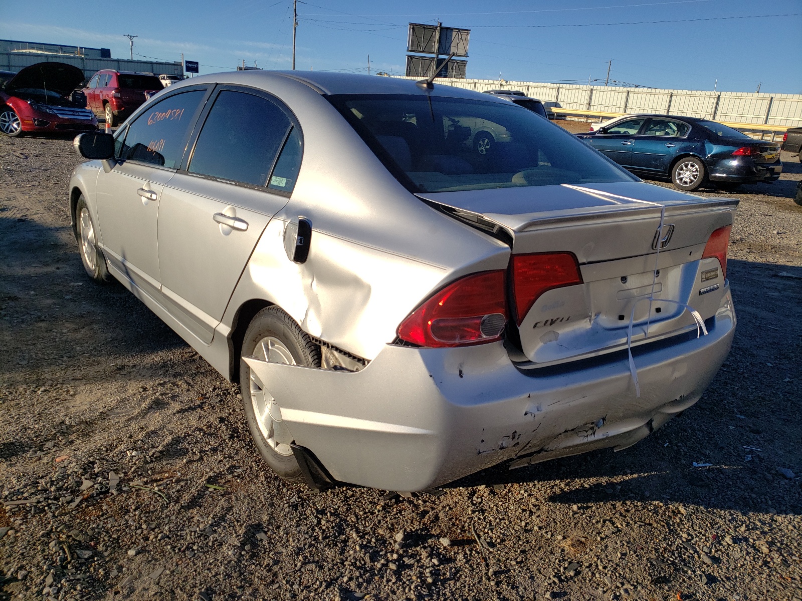Photo 3 from auction – 2006 HONDA CIVIC HYBR with VIN JHMFA36276S008108