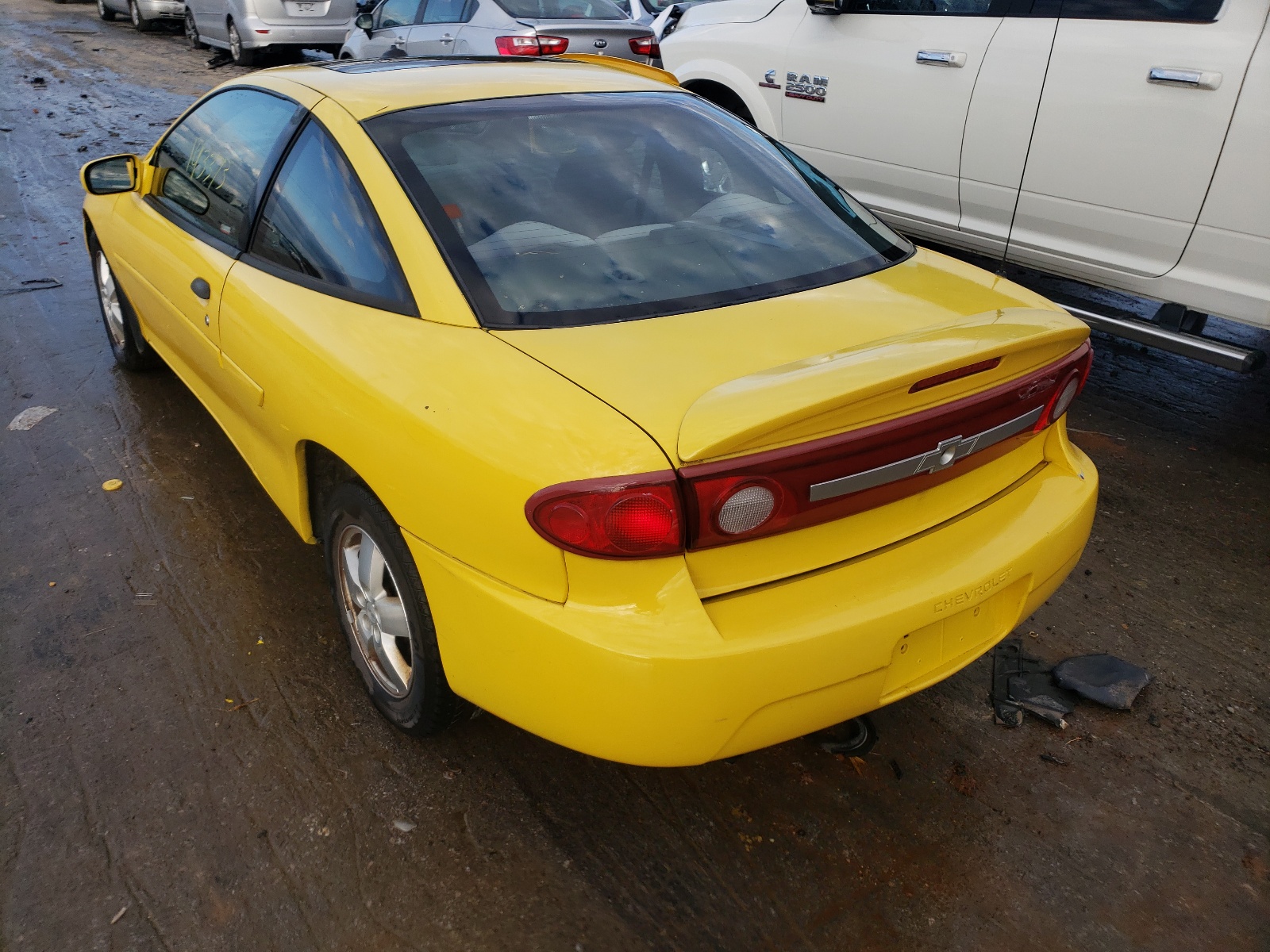 Photo 3 from auction – 2003 CHEVROLET CAVALIER L with VIN 1G1JF14F237157041