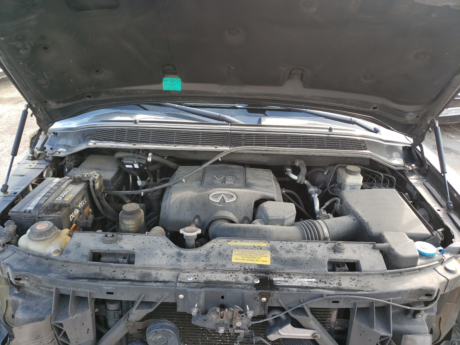 Photo 7 from auction – 2010 INFINITI QX56 with VIN 5N3ZA0NC2AN901398
