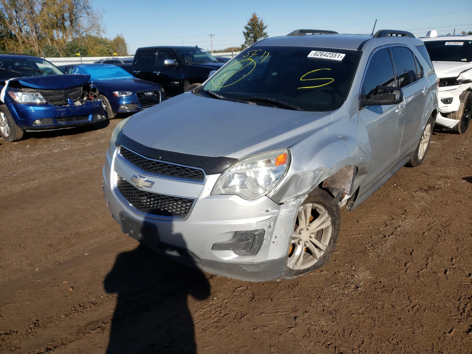 Photo 2 from auction – 2011 CHEVROLET EQUINOX LT with VIN 2GNALDEC9B1257629
