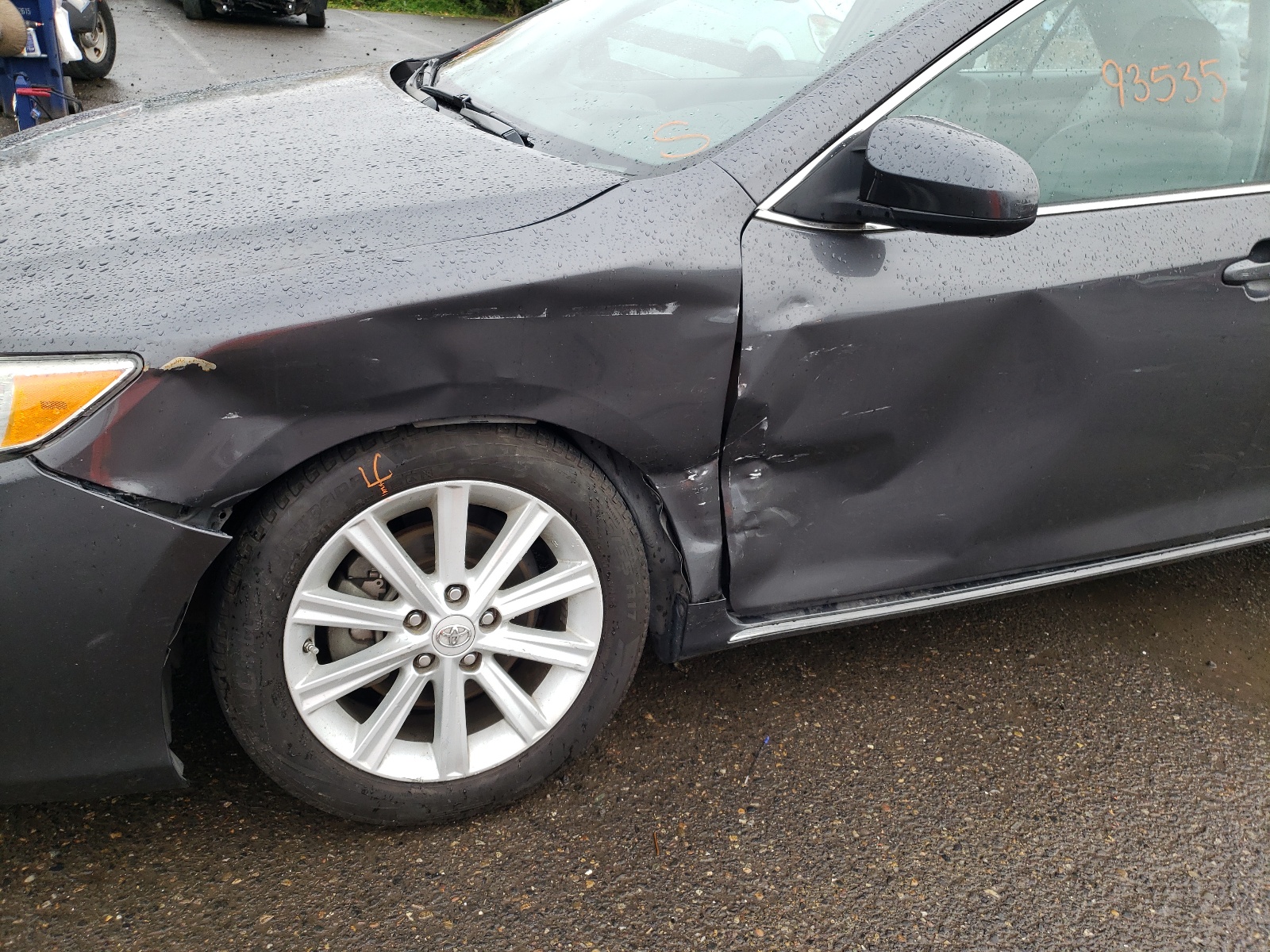 Photo 9 from auction – 2012 TOYOTA CAMRY SE with VIN 4T1BK1FK4CU513827