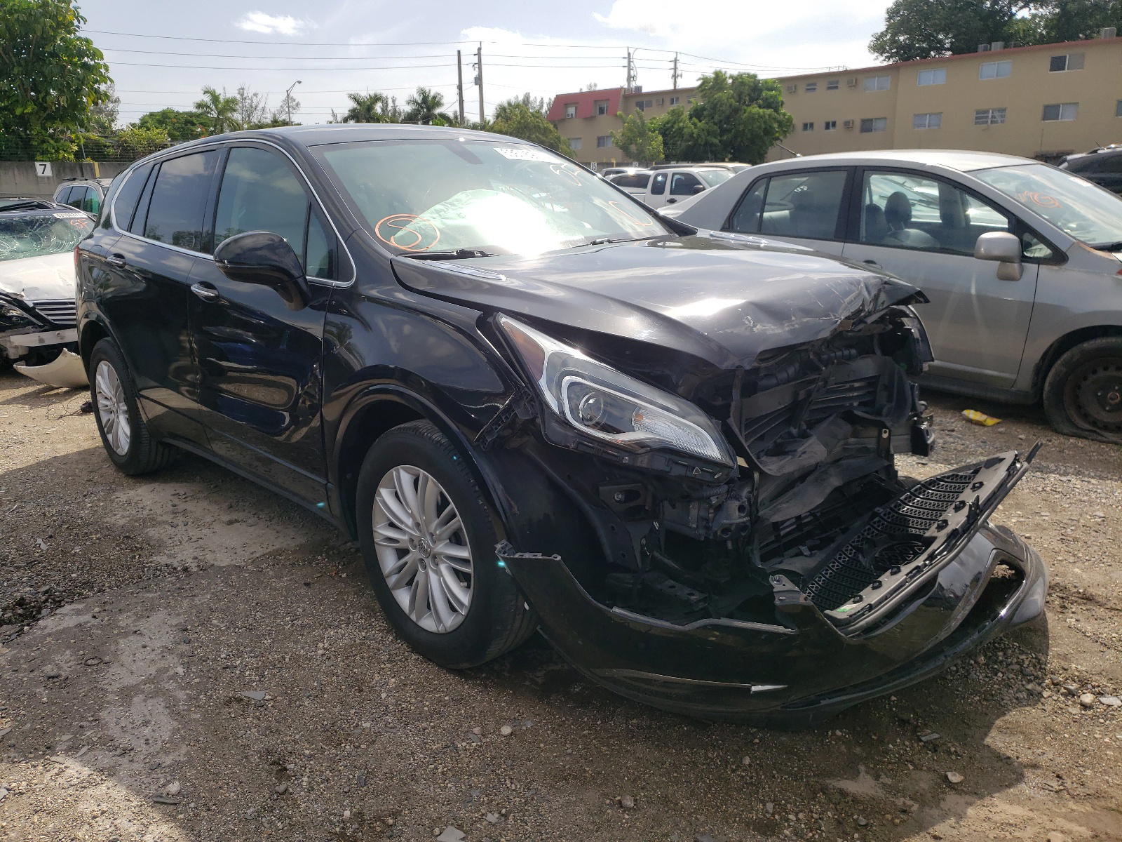 BUICK ENVISION P 2017 with VIN LRBFXASA8HD065294 - Photo from auction