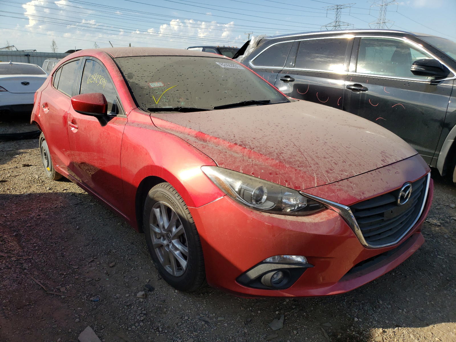 MAZDA 3 TOURING 2015 with VIN JM1BM1L78F1237320 - Photo from auction