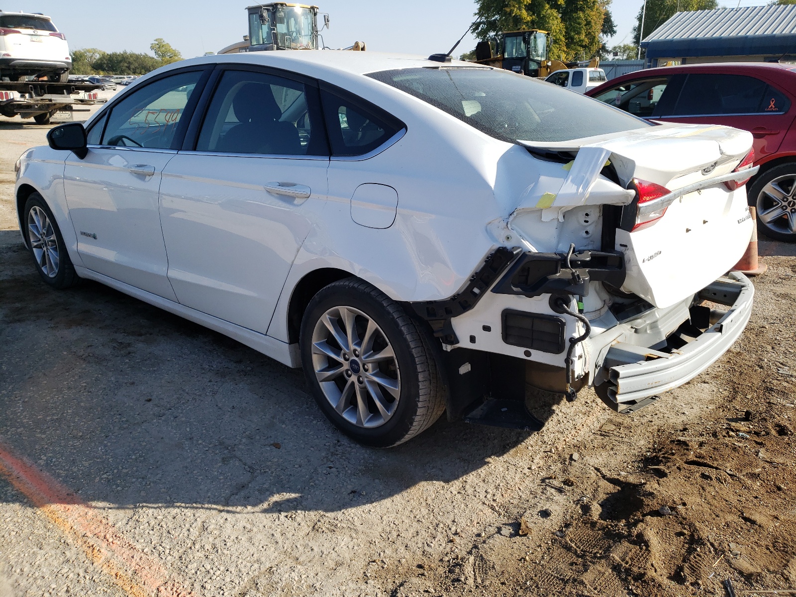 Photo 3 from auction – 2017 FORD FUSION SE with VIN 3FA6P0LU5HR344588