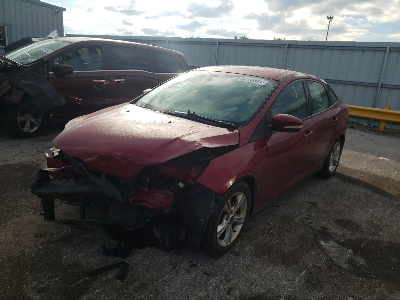 Photo 2 from auction – 2014 FORD FOCUS SE with VIN 1FADP3F27EL154255