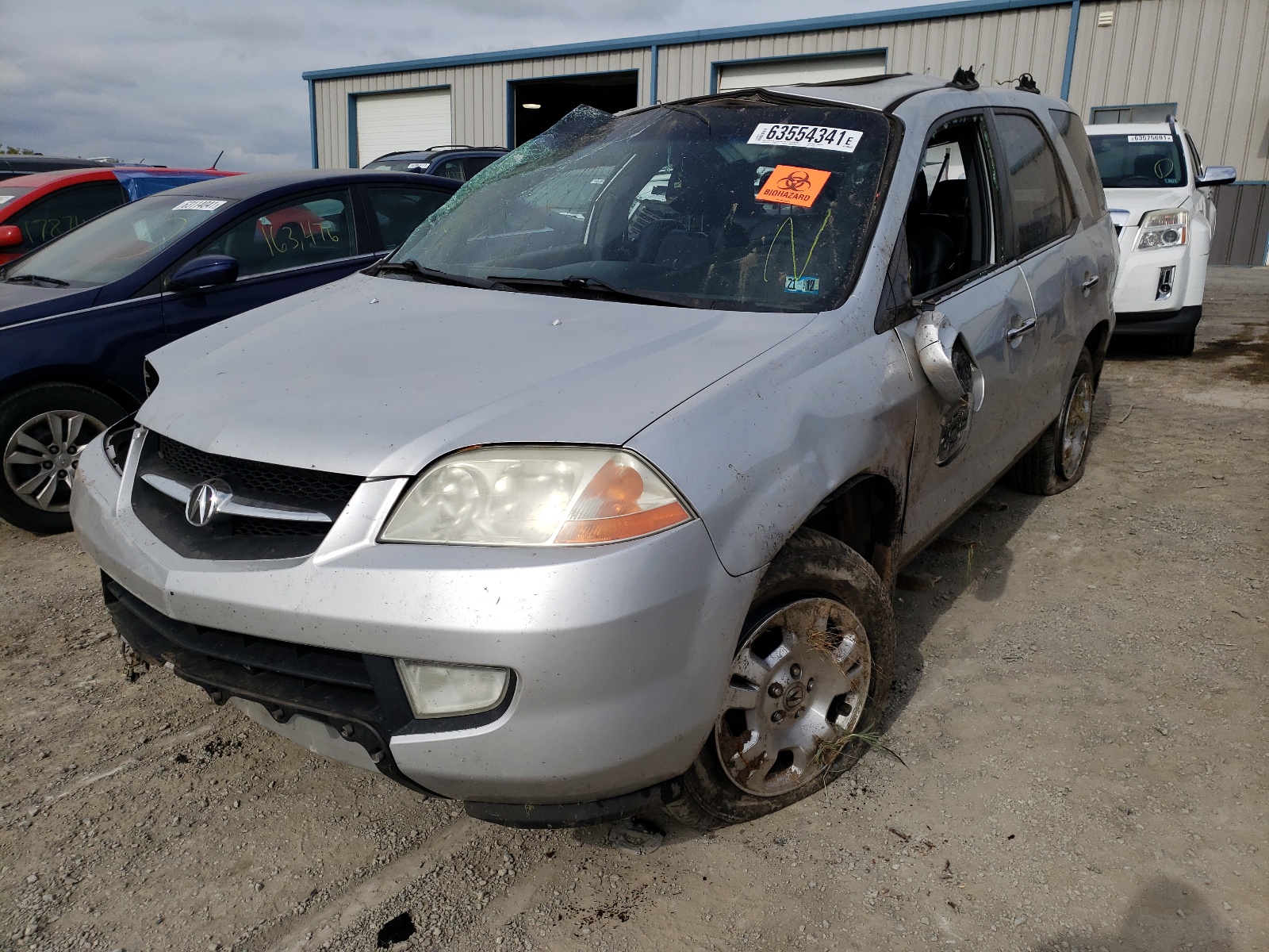 Photo 2 from auction – 2001 ACURA MDX with VIN 2HNYD18291H516738