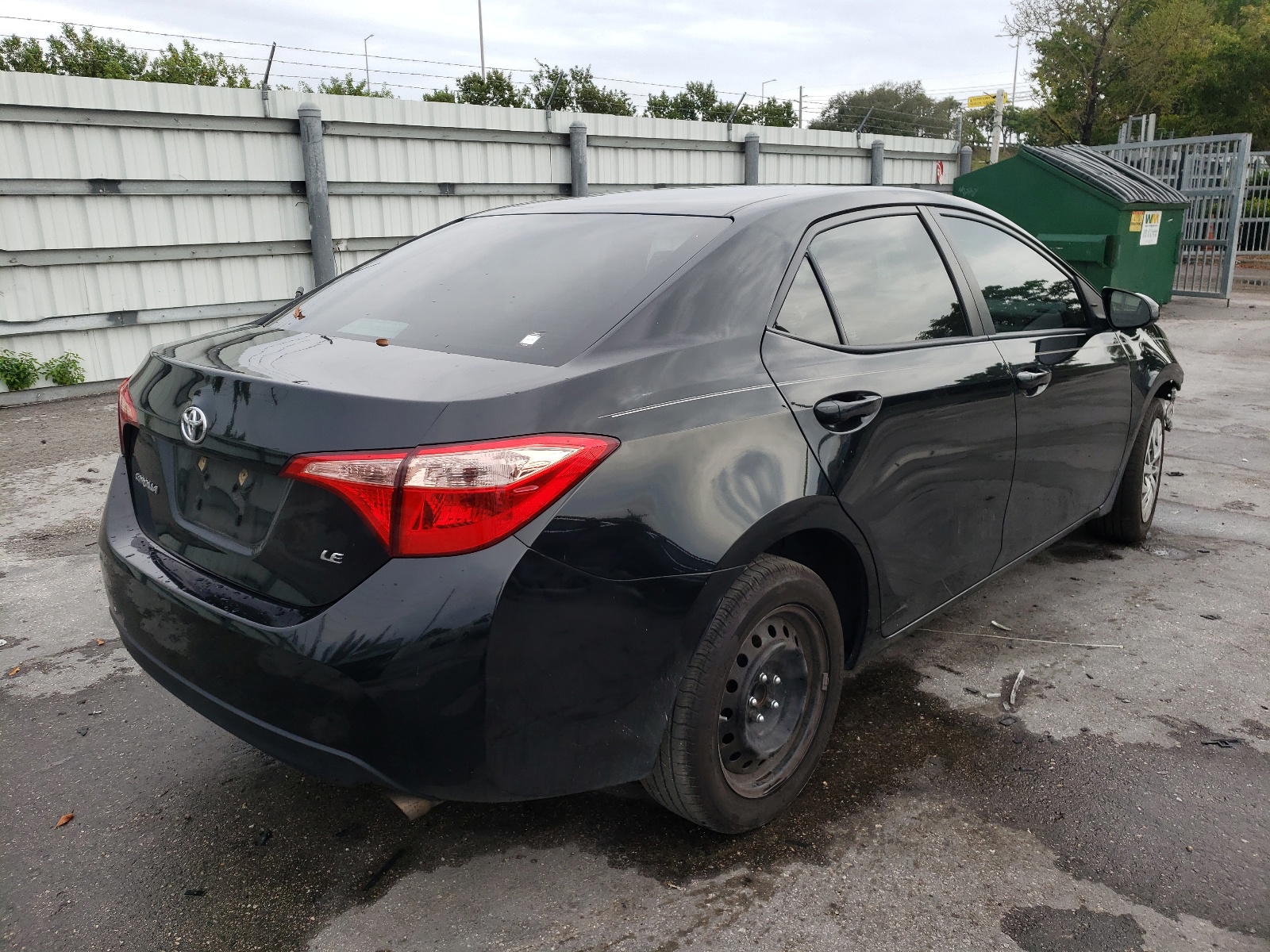 Photo 4 from auction – 2018 TOYOTA COROLLA L with VIN 2T1BURHEXJC065012