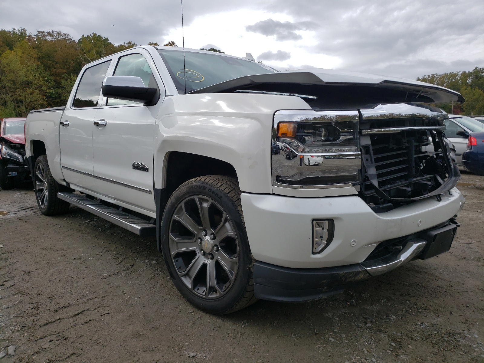 CHEVROLET SILVERADO 2017 with VIN 3GCUKTEC1HG180421 - Photo from auction