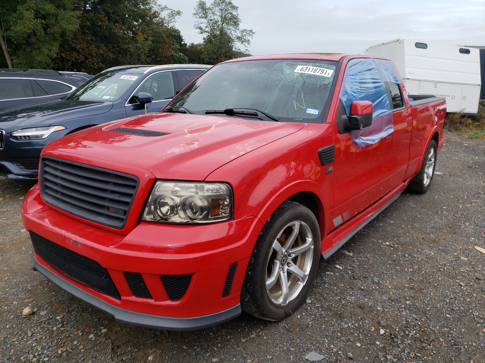 Photo 2 from auction – 2007 FORD F150 with VIN 1FTPX12547KB71289