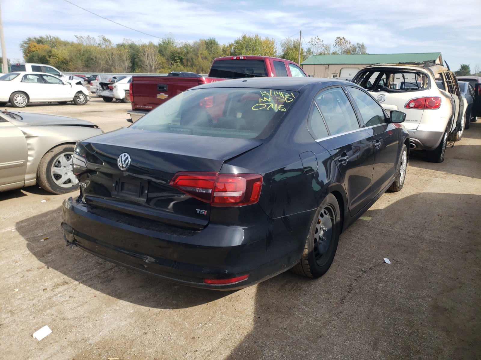 Photo 4 from auction – 2017 VOLKSWAGEN JETTA S with VIN 3VW2B7AJ6HM340746