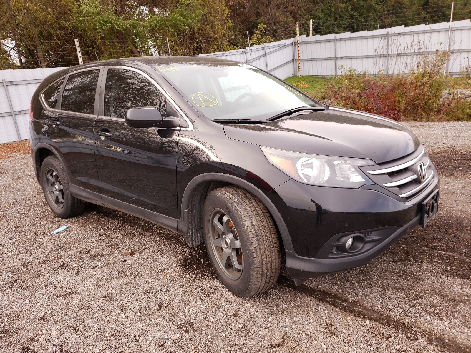 HONDA CR-V EX 2014 with VIN 2HKRM3H56EH001385 - Photo from auction