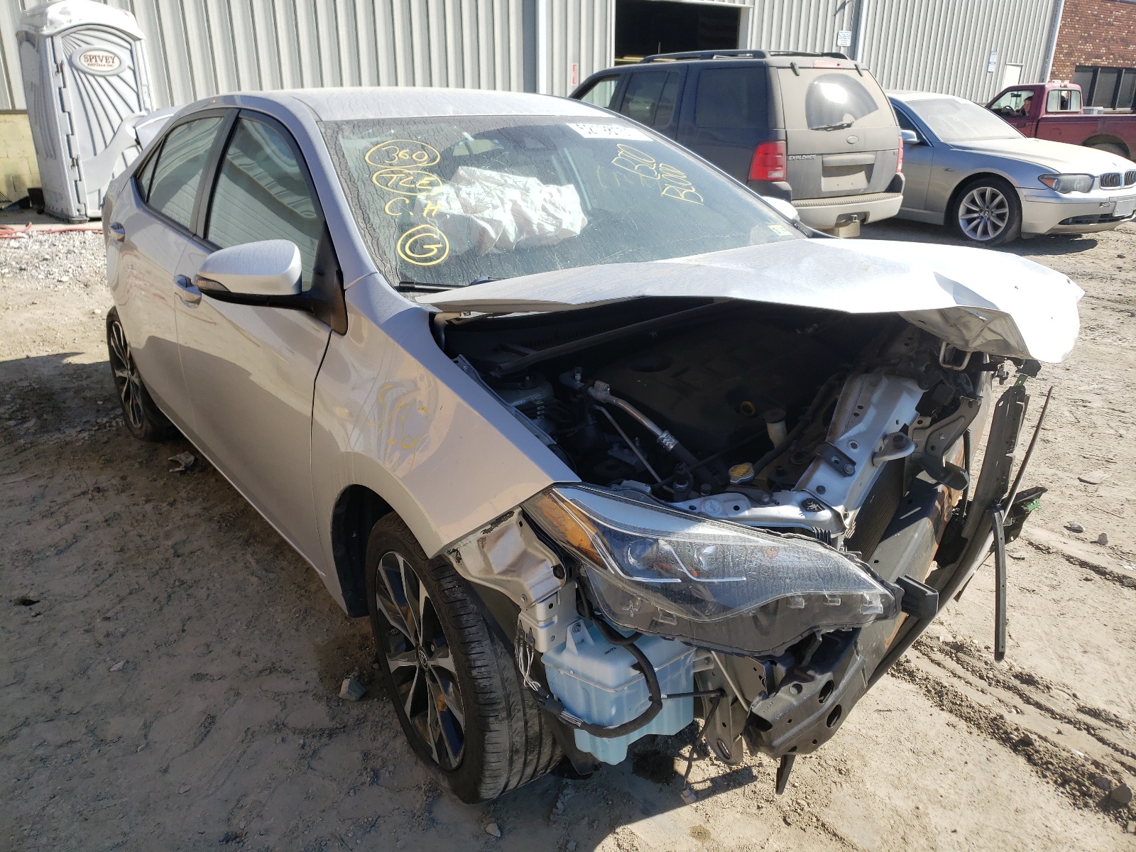 TOYOTA COROLLA L 2017 with VIN 5YFBURHE9HP646091 - Photo from auction