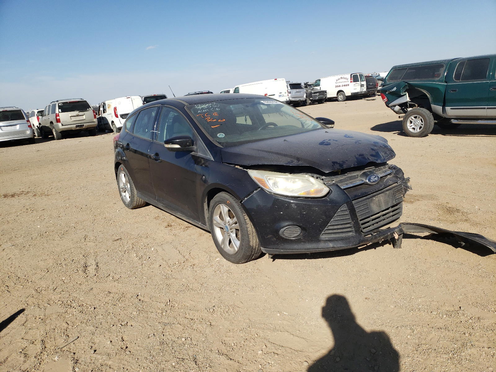FORD FOCUS SE 2013 with VIN 1FADP3K22DL238021 - Photo from auction
