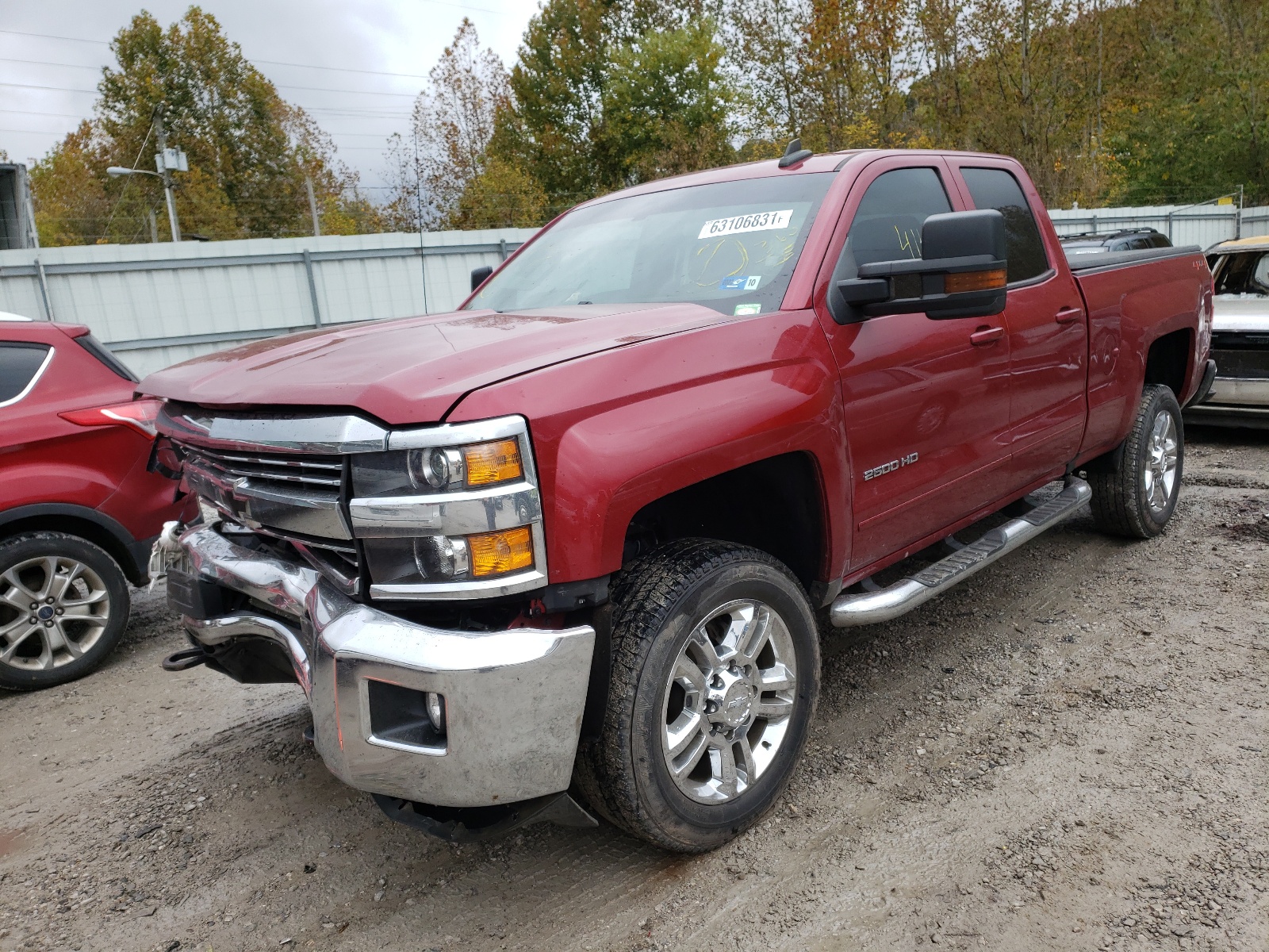 Photo 2 from auction – 2018 CHEVROLET SILVERADO with VIN 1GC2KVEG5JZ276130