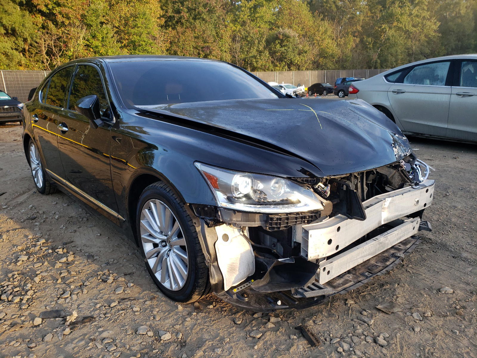 LEXUS LS 460 2013 with VIN JTHBL5EF1D5119872 - Photo from auction