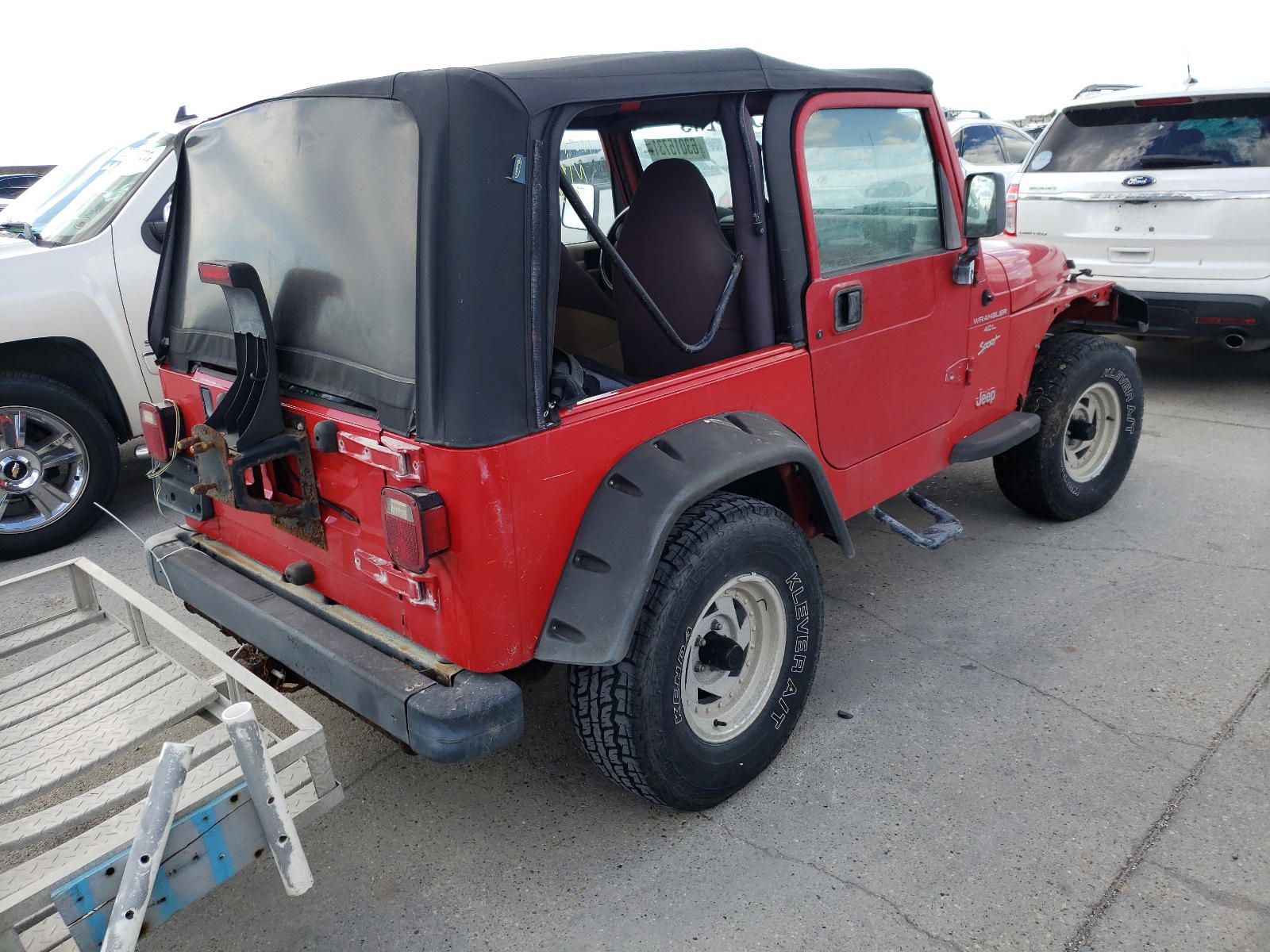 Photo 4 from auction – 2001 JEEP WRANGLER / with VIN 1J4FA49SX1P343792