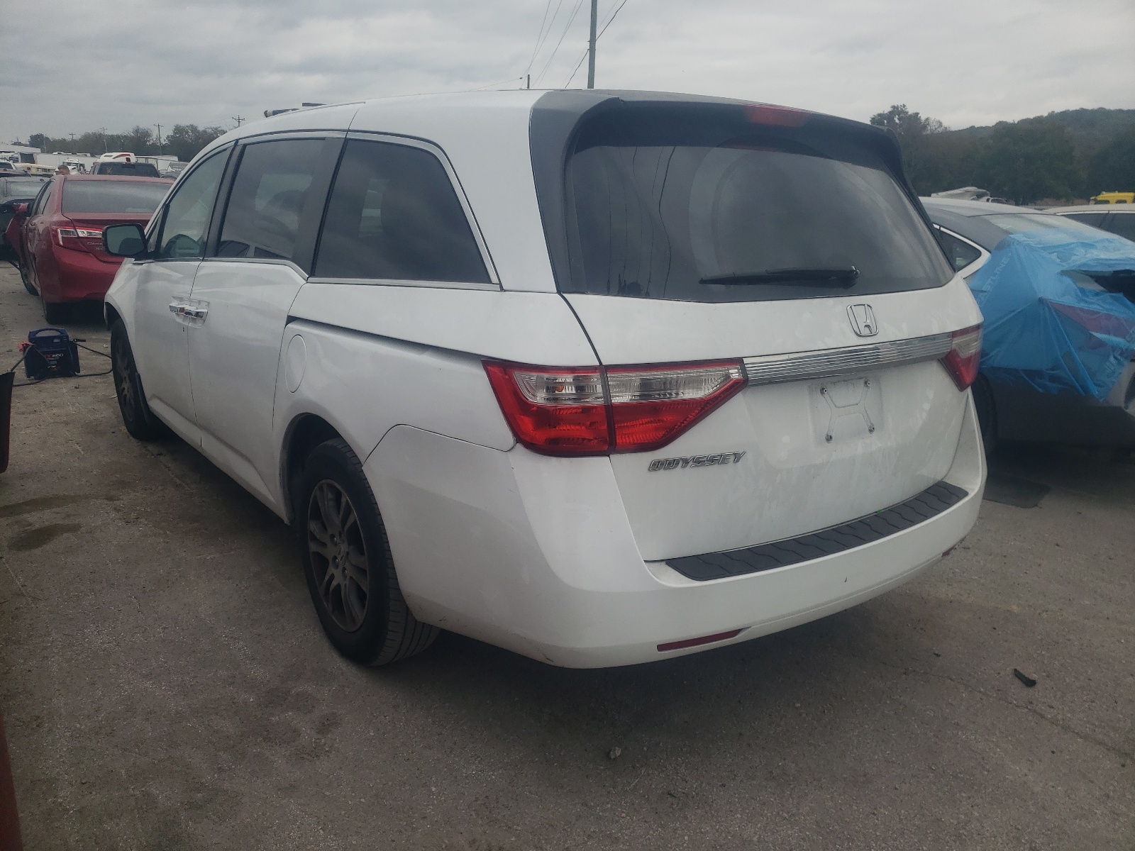 Photo 15 from auction – 2011 HONDA ODYSSEY EX with VIN 5FNRL5H43BB037339
