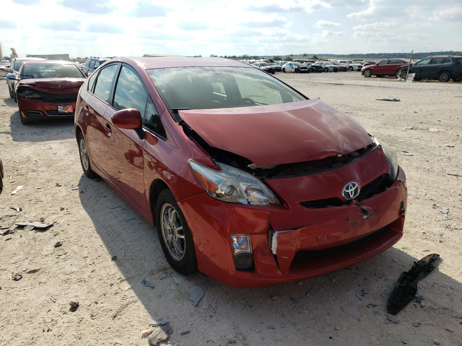 TOYOTA PRIUS 2010 with VIN JTDKN3DU3A0094255 - Photo from auction