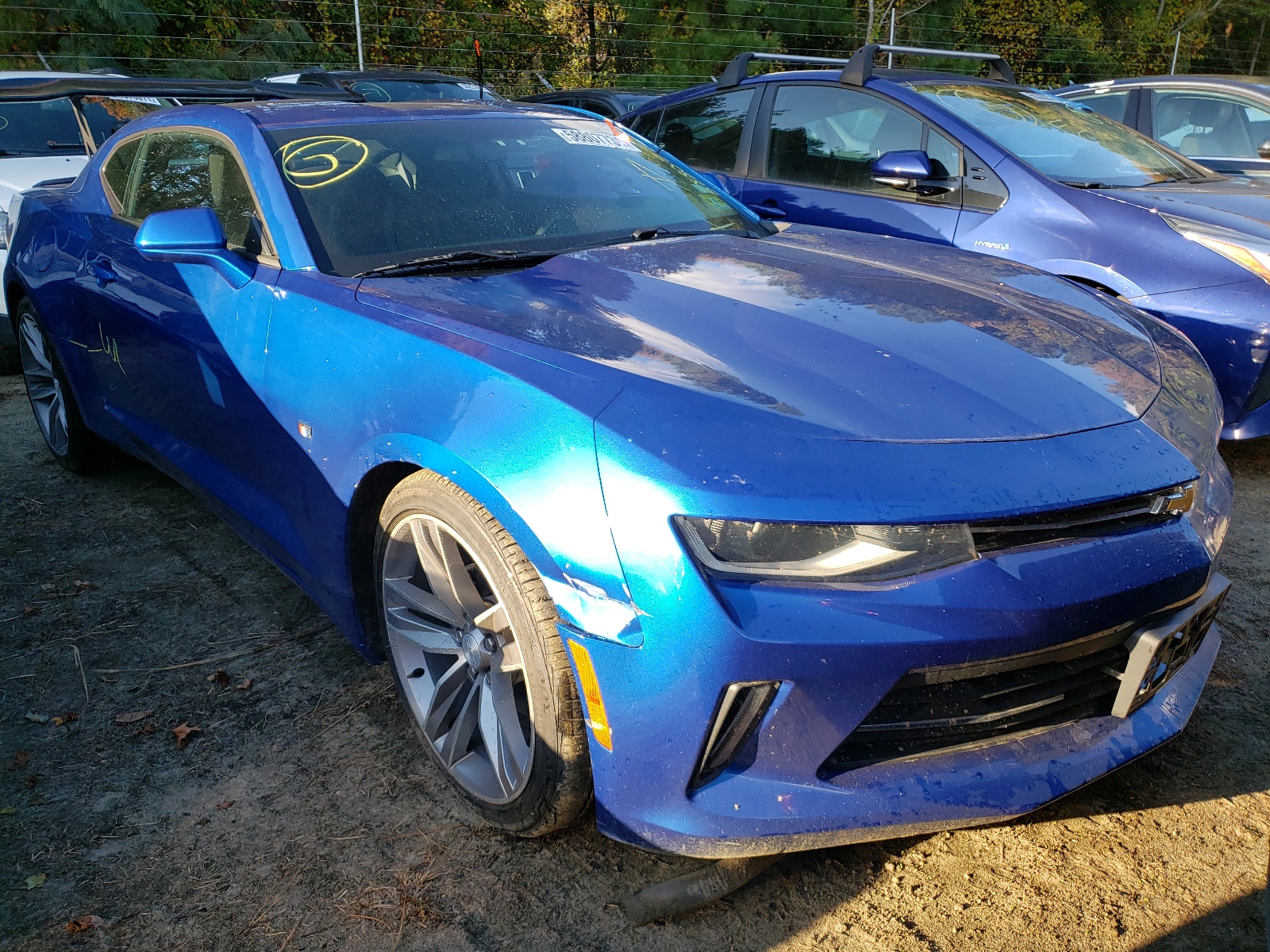 Photo 1 from auction – 2016 CHEVROLET CAMARO LT with VIN 1G1FB1RX0G0165429