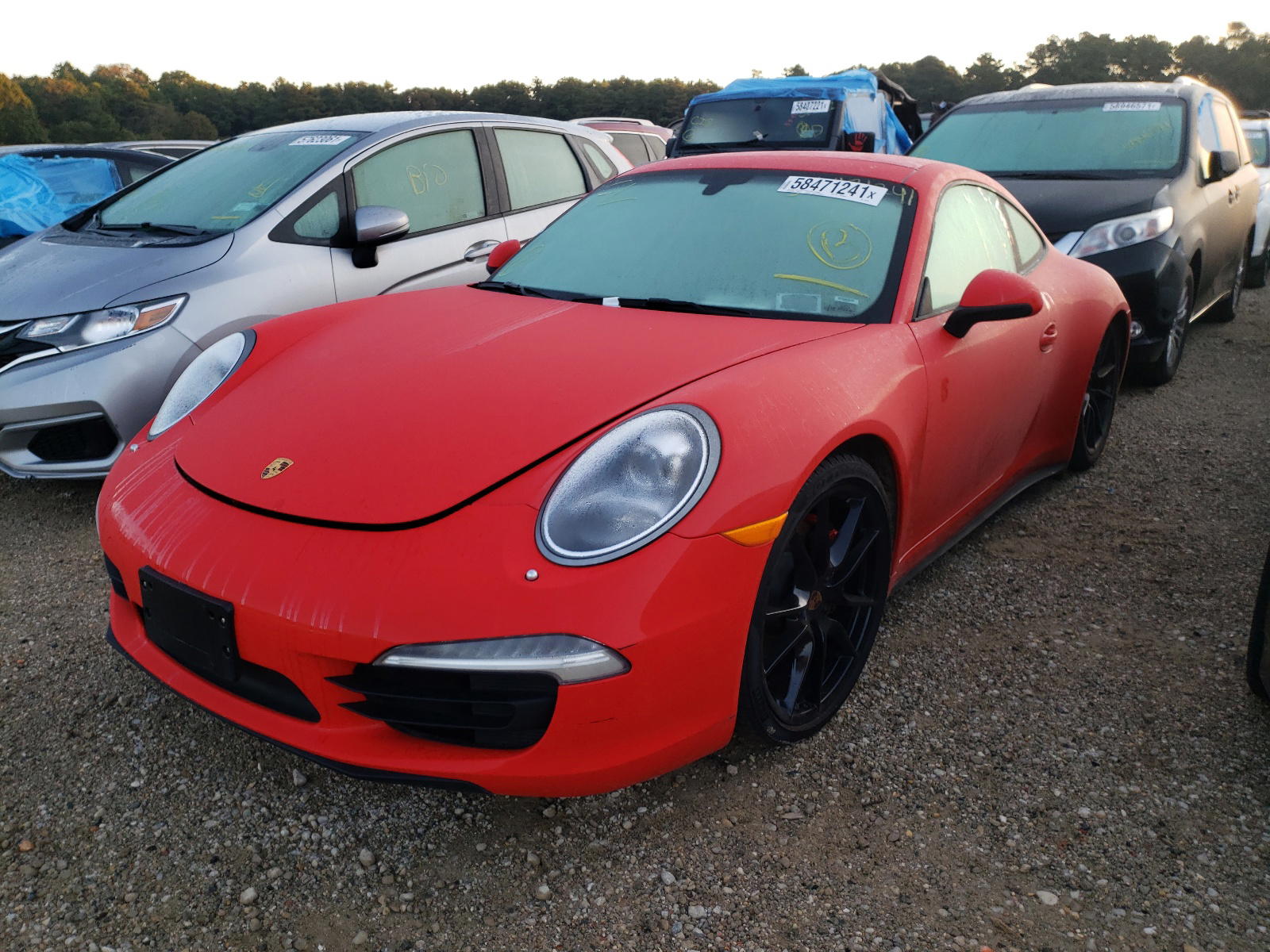 Photo 2 from auction – 2014 PORSCHE 911 CARRER with VIN WP0AA2A97ES106516
