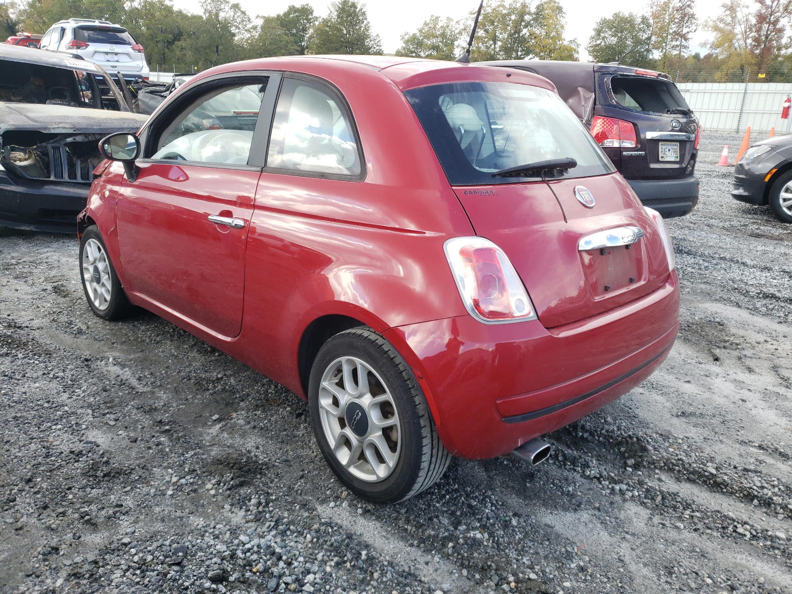 Photo 3 from auction – 2013 FIAT 500 POP with VIN 3C3CFFAR3DT678167