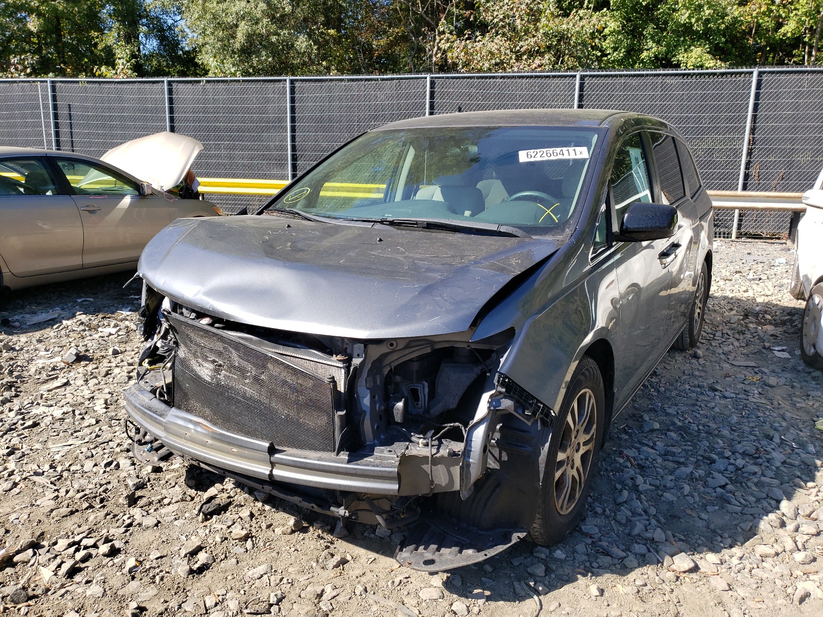 Photo 2 from auction – 2013 HONDA ODYSSEY EX with VIN 5FNRL5H4XDB023487