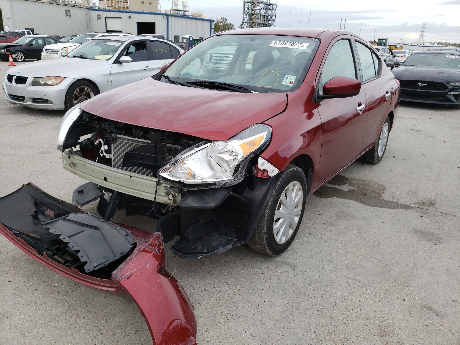 Photo 2 from auction – 2019 NISSAN VERSA S with VIN 3N1CN7AP4KL827088